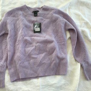 Violet Cashmere Sweater